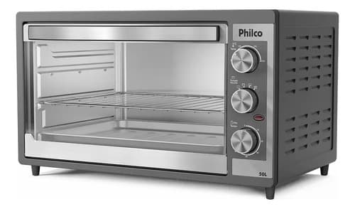Forno Elétrico Philco 50l Dupla Resistência Pfe52p 127v Preto - 6