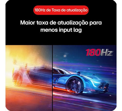 Monitor Gamer LG Ultragear 24 24gs60f-b Ips Full Hd 180hz 1ms (gtg) Nvidia® G-sync® Amd Freesync Hdr10 Srgb 99% Hdmi Displayport Preto 127/220v - 4