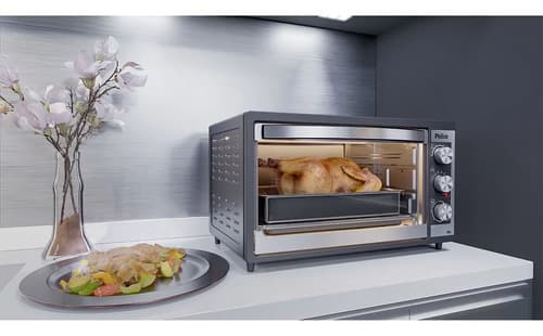 Forno Elétrico Philco 50l Dupla Resistência Pfe52p 127v Preto - 2