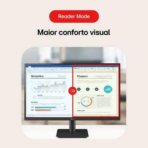 Monitor Pc Gamer LG 24 Ips, Full Hd, 100hz, Hdmi - 24ms500-b (novo Com Caixa Aberta) Preto 127/220v - 6