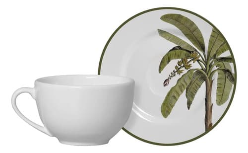 Aparelho De Jantar 20 Peças Malibu Alleanza Decorado Florido - 5