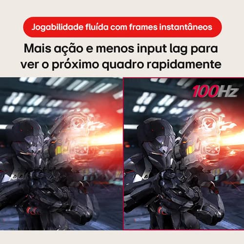 Monitor Pc Gamer LG 24 Ips, Full Hd, 100hz, Hdmi - 24ms500-b (novo Com Caixa Aberta) Preto 127/220v - 8