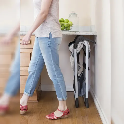 Cadeira De Alimentação Infantil Slim Snacker Cinza - Graco - 8