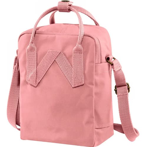 Bolsa Kånken Sling Bag Com Acabamento Em Níquel, Cor Rosa, Alça De Ombro, Design De Tecido Liso - 3