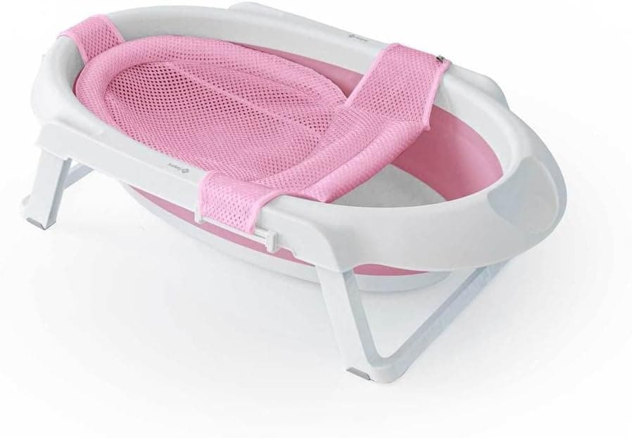 Banheira Safety 1st, Smile, Pink - 1