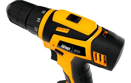 Parafusadeira Furadeira Sem Fio 12v Wap Bpf 12k3 Kit Maleta Amarelo/preto 127/220v 60 Hz - 5