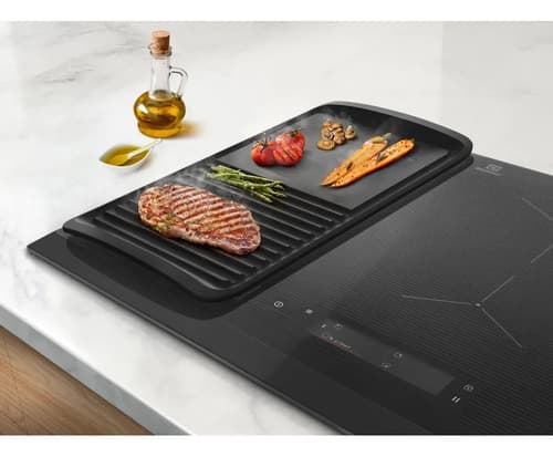 Electrolux Chapa Grill De Ferro Fundido Para Fogão, Indução, Forno E Churrasqueiras Preto - 4