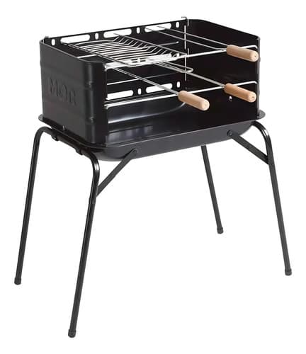 Mor Montana 64x54cm Churrasqueira Preto De Aço - 1