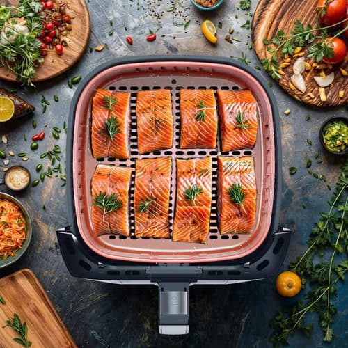 Air Fryer Britânia 5,5l 1500w Antiaderente Redstone Bfr50 220v Preto - 2