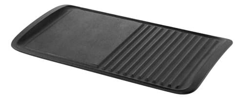 Electrolux Chapa Grill De Ferro Fundido Para Fogão, Indução, Forno E Churrasqueiras Preto - 1