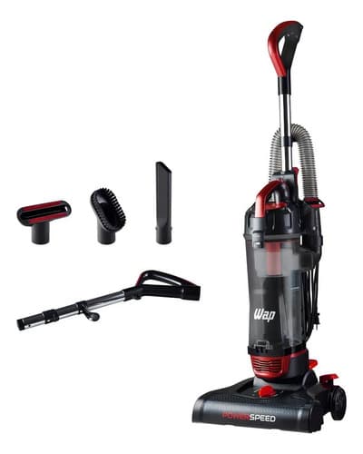 Aspirador De Pó Vertical 2 Em 1 Wap Power Speed Potente 2000w Com Filtro Hepa Preto/cinza/vermelho 220v - 1