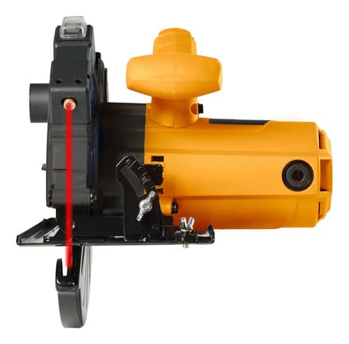 Serra Circular Elétrica Wap Esc1500 7 1/4 Com Guia Laser 1500w Laranja/preto 220v - 8