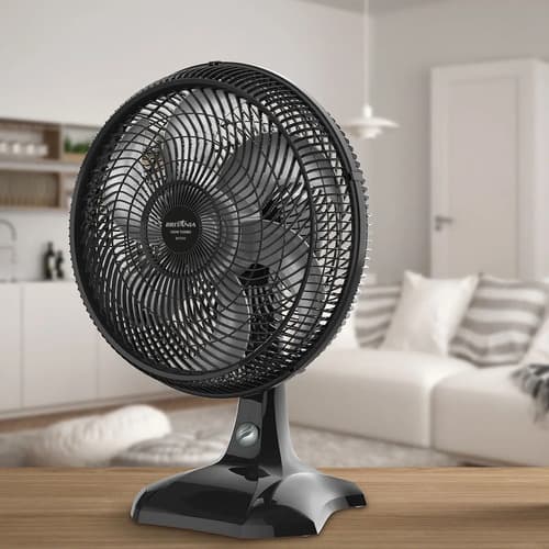 Ventilador Bvt400 Maxx Force 2 Em 1 150w Preto Britânia Cor Das Pás Cinza Diâmetro 40 Cm Frequência 60 Material Das Pás Plástico Quantidade De Pás 6 220v - 3