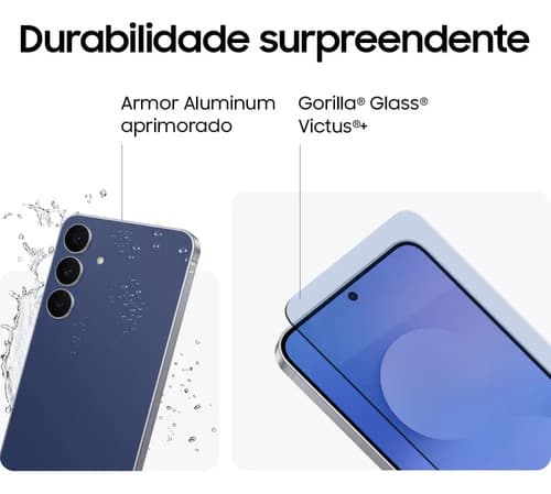 Celular Samsung Galaxy S25 Fe 5g, 128gb, 8gb Ram, Câmera Tripla De 50+12+8, Tela Grande De 6.7 Azul Marinho (novo Com Caixa Aberta) - 7