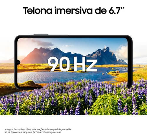 Celular Samsung Galaxy A07 256gb, 8gb, Câmera 50mp, Tela 6.7 , Proteção Ip54, Processador 6nm - Preto (novo Com Caixa Aberta) - 8