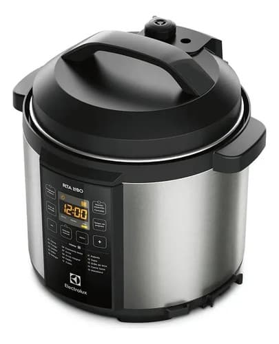 Panela De Pressão Elétrica Electrolux Por Rita Lobo 6l Preta Experience Digital Pcc20 Preto 127v 50 Hz/60 Hz - 3