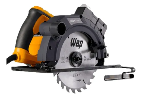 Serra Circular Elétrica Wap Esc1500 7 1/4 Com Guia Laser 1500w Laranja/preto 220v - 2