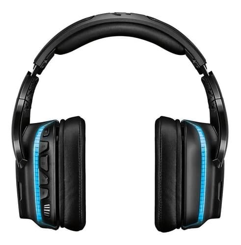 Fone De Ouvido Mic Logitech Gamer G935 Lightsync S/fio Preto (novo Com Caixa Aberta) Preto/azul - 3