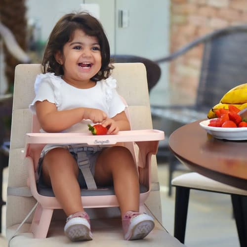 Assento De Refeição Kiwi Baby Blue - Burigotto Azul - 11