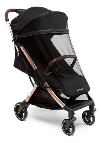 Carrinho De Bebê De Paseio Maxi-cosi Eva Preto Com Chassi De Cor Dourado - 3