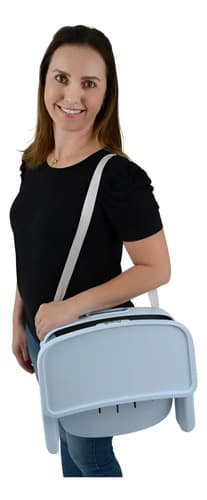 Assento De Refeição Kiwi Baby Blue - Burigotto Azul - 12