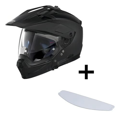 Capacete Nolan N70-2x Classic Preto Fosco 8 Possibilidades Tamanho Do Capacete 55/56 (s) - 3