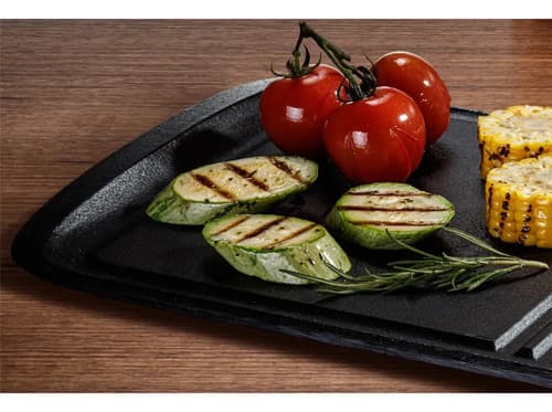 Electrolux Chapa Grill De Ferro Fundido Para Fogão, Indução, Forno E Churrasqueiras Preto - 5