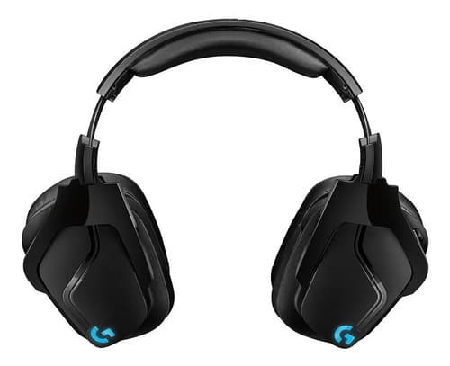 Fone De Ouvido Mic Logitech Gamer G935 Lightsync S/fio Preto (novo Com Caixa Aberta) Preto/azul - 4
