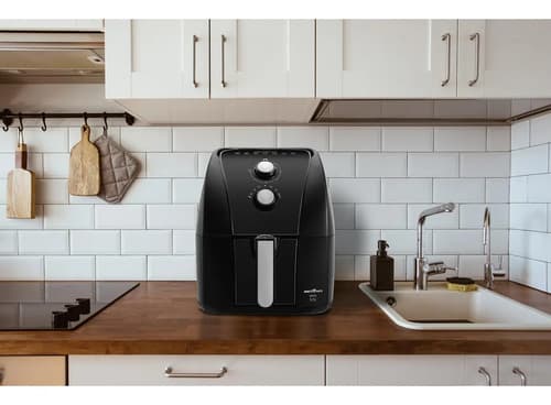 Air Fryer Britânia 5,5l 1500w Antiaderente Redstone Bfr50 220v Preto - 3