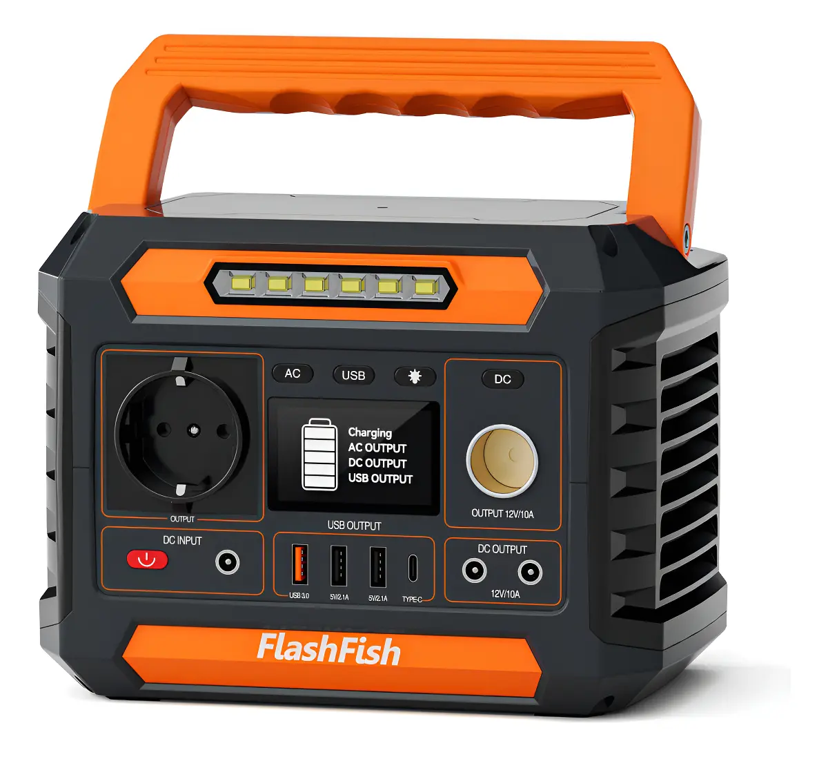 Flashfish P66 Solar Gerador 300w Estação de energia portátil Equipamento elétrico de emergência - 1