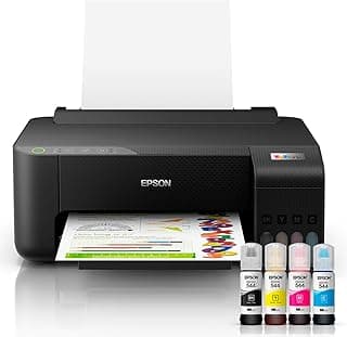 Impressora Epson EcoTank L1250 - Tanque de Tinta Colorida, Wi-Fi Direct, Comando de voz, Bivolt, Cor: Preto - 1