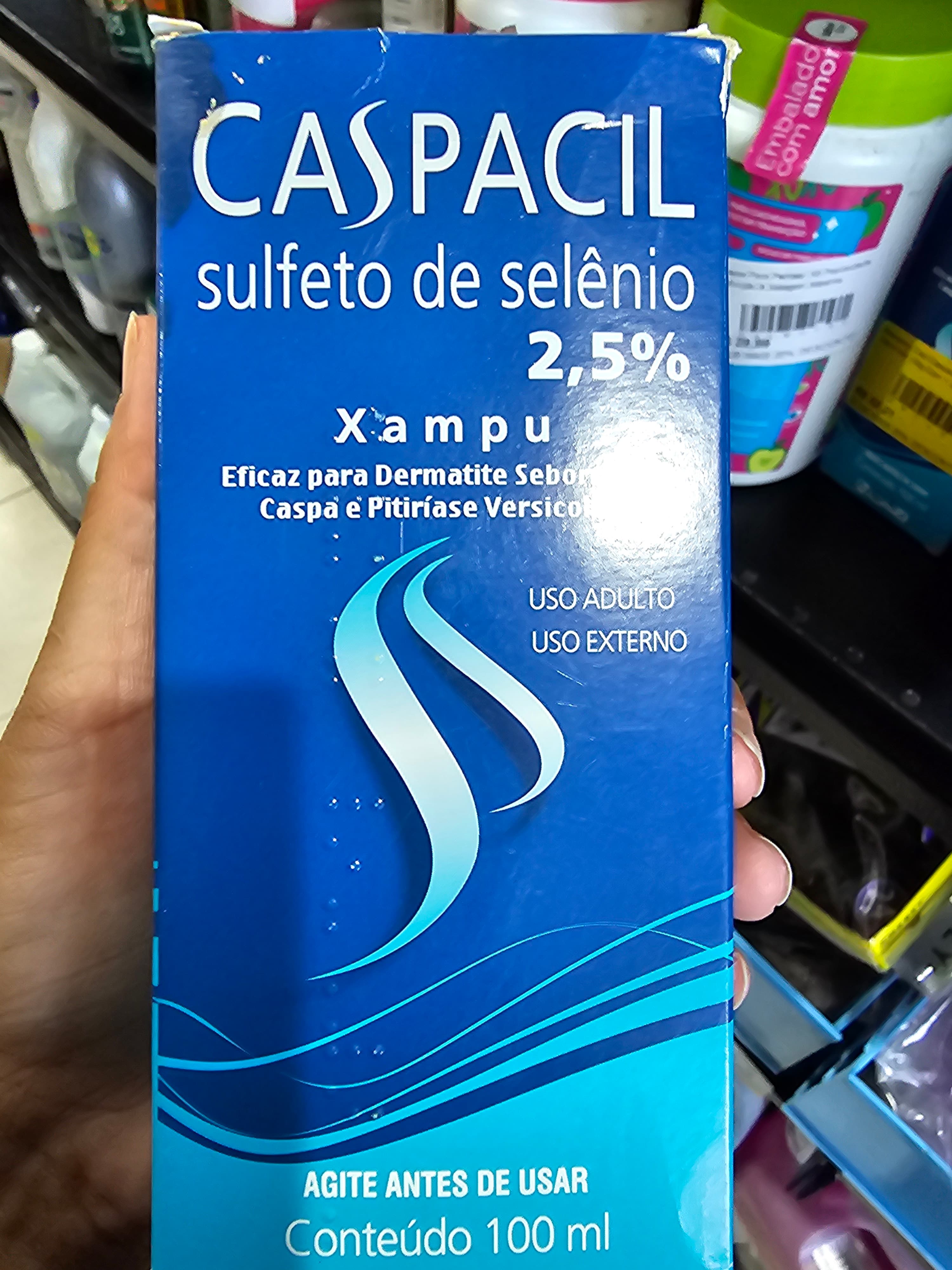 Shampoo Cazi Caspacil Xampu De 100ml De 100g Com 1 Unidad - 1