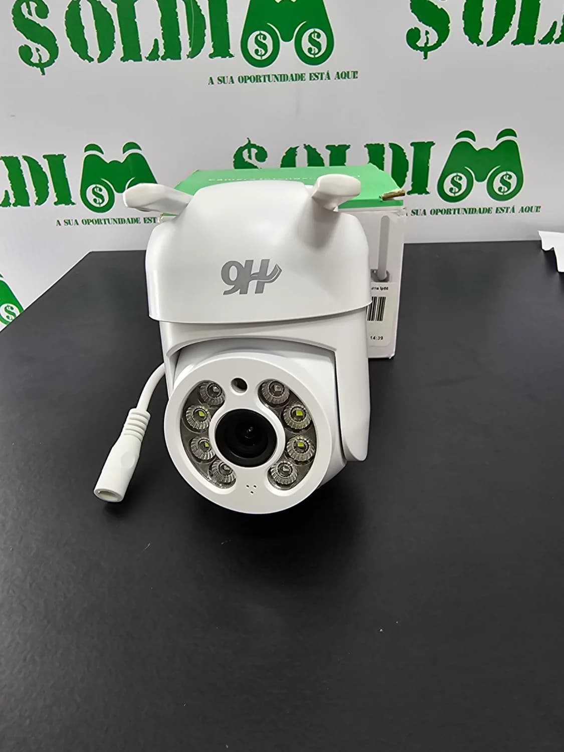 Câmera Ip Segurança Externa Wifi Noturna Ip66 Hd App Icsee Branco - 1